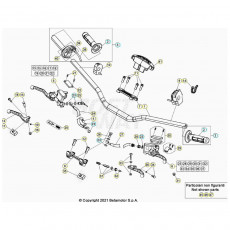 Beta RR250 24 Lenker/Armaturen