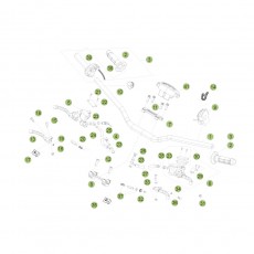 Beta RR250 16 Lenker-Armaturen