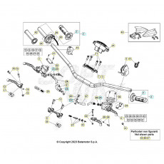 Beta RR250RC 24 Lenker/Armaturen