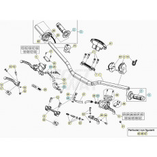 Beta RR250 20 Lenker/Armaturen