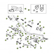 Beta RR350 12 Lenker - Armaturen