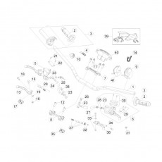 Beta RR350 14 Lenker - Armaturen