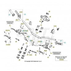 Beta RR350 25 Lenker/Armaturen