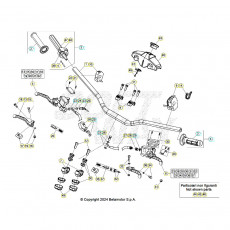 Beta RR430 25 Lenker/Armaturen