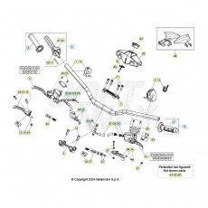 Beta RR430 Racing 25 Lenker/Amaturen