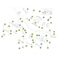 Beta RR450 Racing 14 Lenker/Armaturen