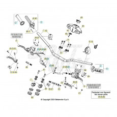 Beta RR480 25 Lenker/Armaturen