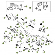 Beta RR498 Factory 12 Lenker/Armaturen