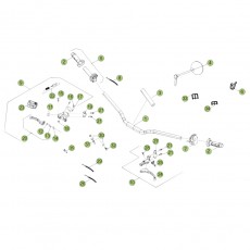 Beta RR50 Factory 15 Lenker/Armaturen