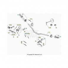 Beta RR50 Street Track 23 Lenker/Armaturen