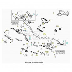Beta RX300 24 Lenker/Armaturen