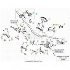 Beta Xtrainer300 24 Lenker/Armaturen