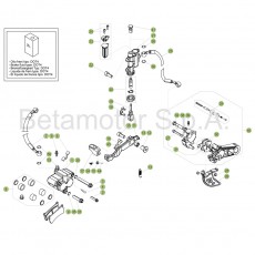 Beta EVO125 17 Bremsen