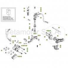 Beta EVO125 18 Bremsen