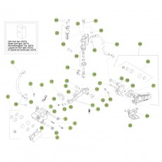 Beta  EVO125 Factory 14 Bremsen