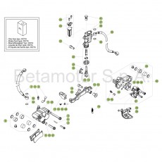 Beta EVO250 4T 17 Bremsen