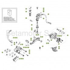 Beta EVO300 4T 18 Bremsen