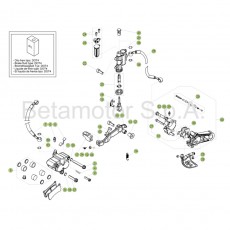 Beta EVO300 Factory 17 Bremsen