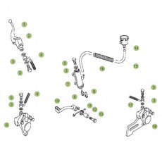 Beta EVO80 Junior 15 Bremsen