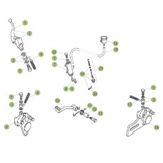 Beta EVO80 Junior 16 Bremsen