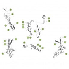 Beta EVO80 Junior 18 Bremsen