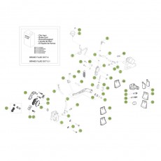 Beta RR125 LC 14-15 Bremsen