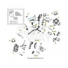 Beta RR200 25 Bremsen
