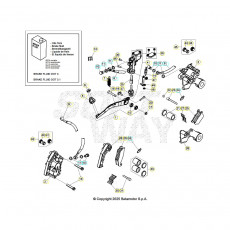 Beta RR250 26 Bremsen