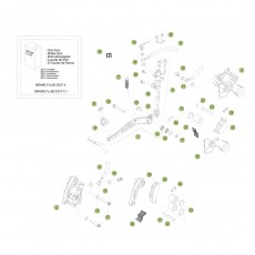 Beta RR250 2T 13 Bremsen