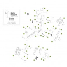 Beta RR250 2T 14 Bremsen