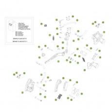 Beta RR250 2T 15 Bremsen