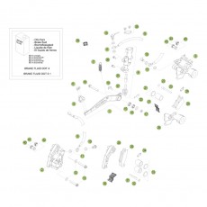 Beta RR250 2T Racing 15 Bremsen