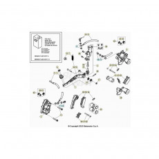 Beta RR250RC 22 Bremsen