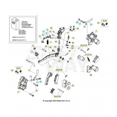 Beta RR250RC 24 Bremsen