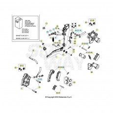 Beta RR300RC 25 Bremsen