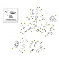 Beta RR350 12 Bremsen