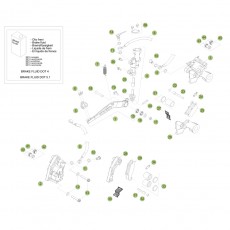 Beta RR350 17 Bremsen