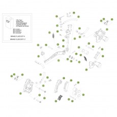 Beta RR390 4T 18 Bremsen