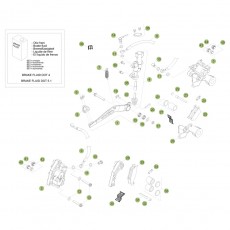 Beta Xtrainer250 18 Bremsen