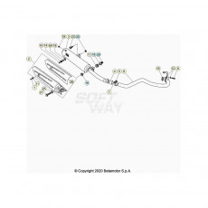 Beta Alp 200 20 Auspuffsystem