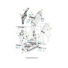 Beta Alp X 350 25 Auspuffsystem