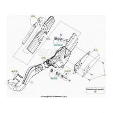 Beta EVO125 20 Auspuffsystem