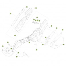 Beta  EVO125 Factory 13 Auspuffsystem 1