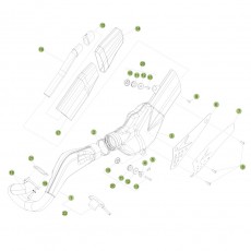 Beta  EVO125 Factory 14 Auspuffsystem