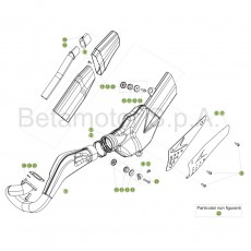 Beta  EVO125 Factory 17 Auspuffsystem
