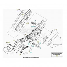 Beta EVO250 25 Auspuffsystem