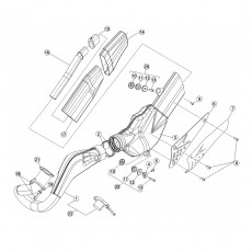 Beta EVO250 16 Auspuffsystem