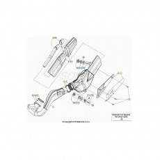 Beta EVO300 SS 21 Auspuffsystem