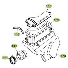 Beta EVO80 Junior 14 Luftfilterkasten
