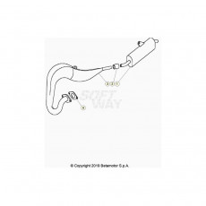 Beta EVO80 Junior 20 Auspuffsystem